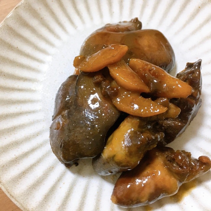 鉄分補給に!鶏レバーの甘辛煮